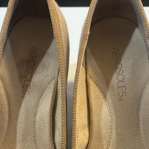 Aerosoles size 8 Playhouse fabric pumps with bows GUC - Picture 7 of 11